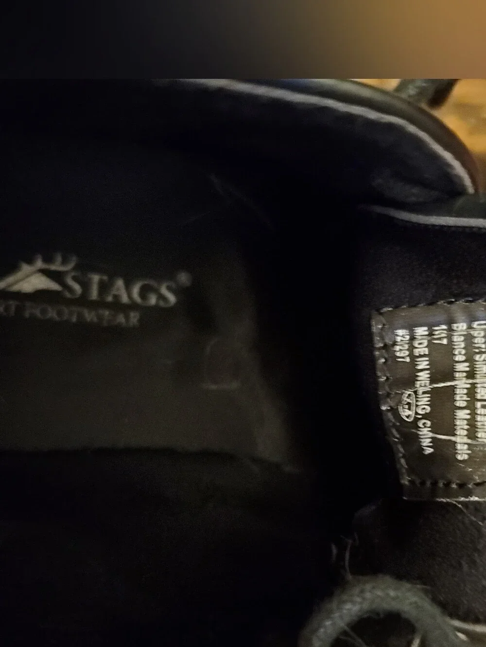 Deer Stags boys black